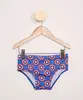 Sunga Infantil Slip Capitão América Estampada com Proteção UV50+ Azul Royal 10