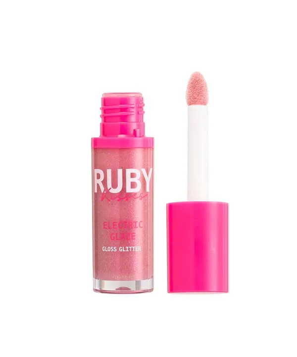 gloss ruby kisses glitter electric glaze unicorn rosa UNICO