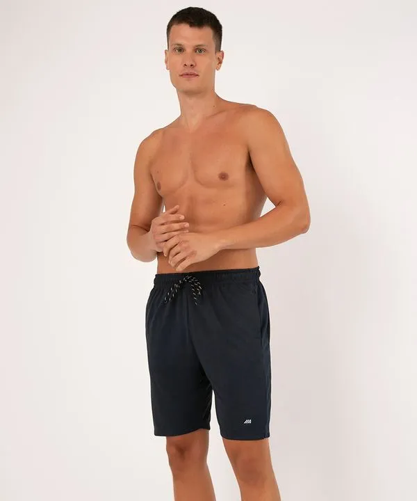 bermuda masculina esportiva listra lateral azul G