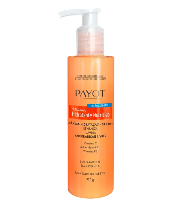 Loção Hidratante Corporal Nutritivo Vitamina C 210g - Payot Único 210 ML