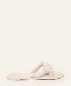rasteirinha puffer trançada oneself off white 35