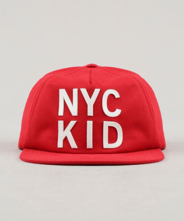 Boné Infantil "NYC Kid" Aba Reta Vermelho M