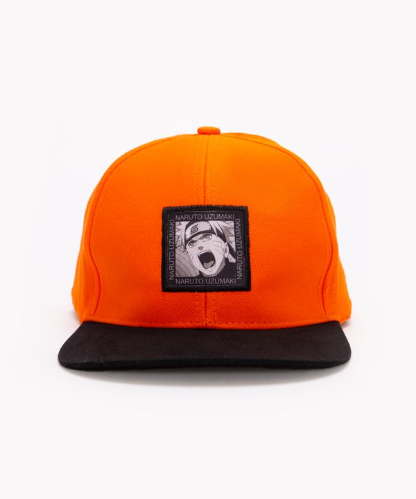 boné infantil aba reta naruto laranja Único