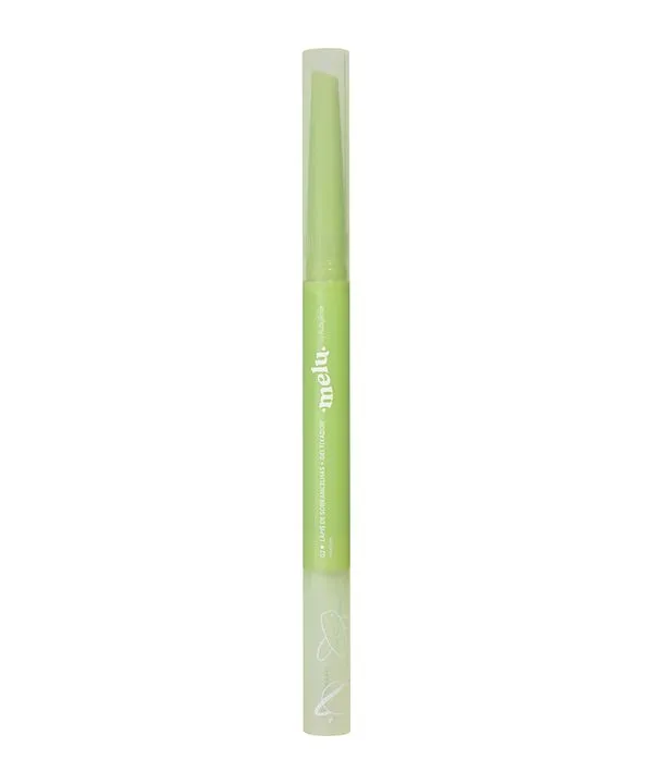 lapis de sobrancelha e gel fixador medium melu marrom UNICO