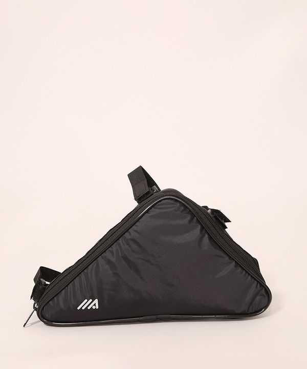 Bolsa Porta Objetos para Bicicleta Preta Único
