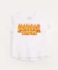 camiseta juvenil de algodão stranger things off white 14