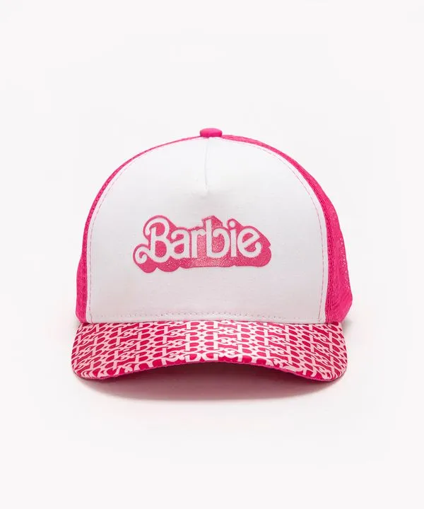 boné juvenil aba reta e tela Barbie pink Único