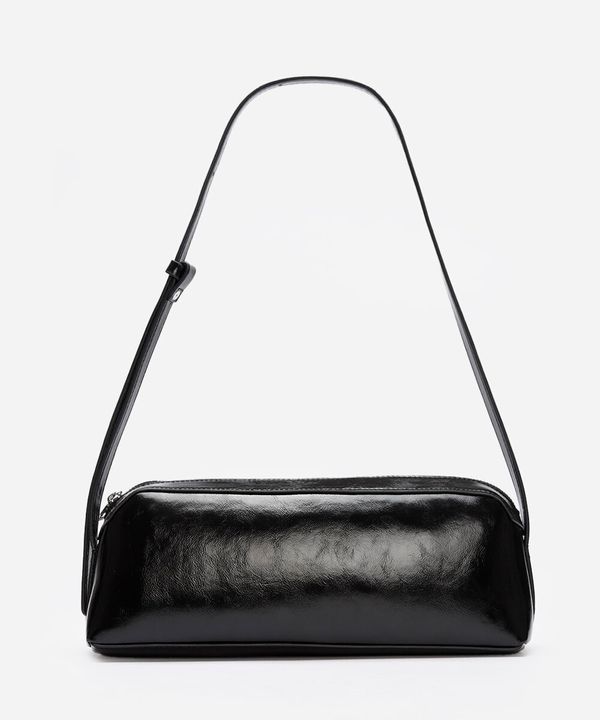 bolsa baguete estruturada babi louise preta UNICO