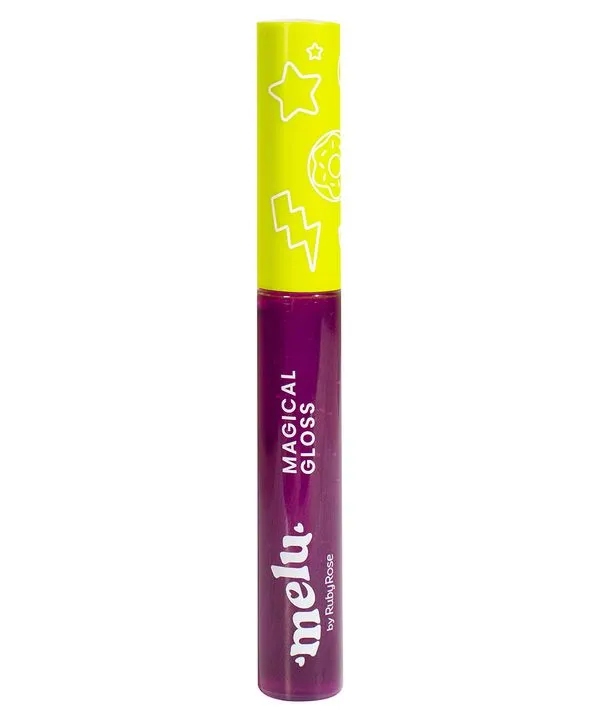 gloss magical witch kiss melu roxo UNICO
