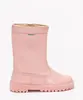 bota infantil cano longo molekinha rosa 20