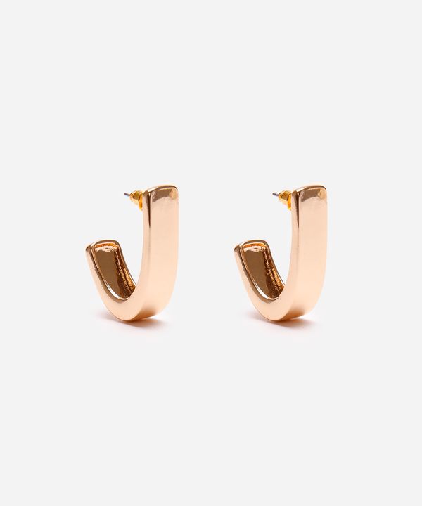 brinco feminino argola dourado UNICO