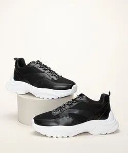 Tênis Masculino Oneself Chunky com Recorte Preto 43