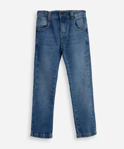 calça skinny infantil jeans azul 6