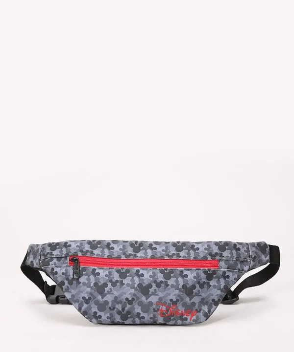 Pochete Esportiva Estampada Mickey Chumbo Único