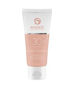 Anasol Protetor Solar Facial Base Clara FPS 30 Único 60 G