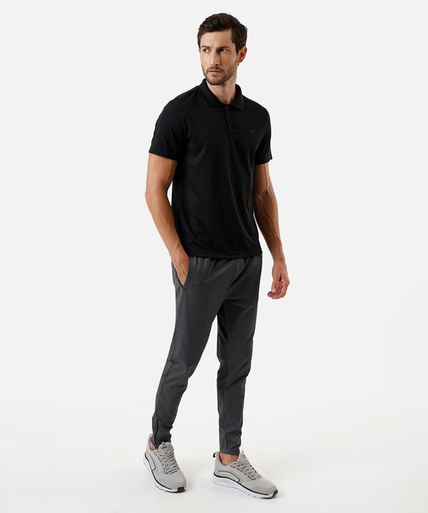 calça jogger masculina de poliamida esportiva cinza G