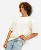 camiseta masculina oversized malha grossa off white G