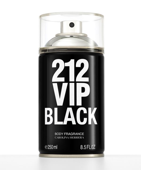 212 Vip Men Black Carolina Herrera - Body Spray - 250ml Único 250 ML