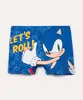 sunga boxer infantil sonic proteção uv azul 4