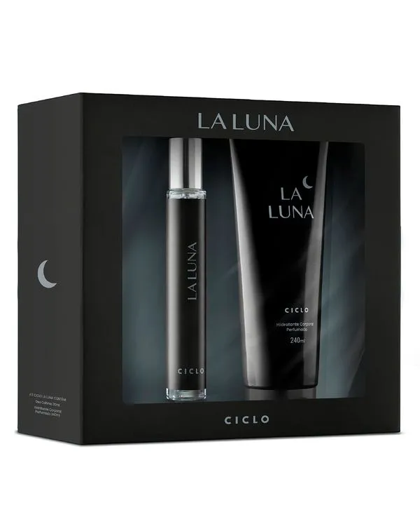kit deo colônia la luna 30ml e hidratante corporal 240ml UNICO
