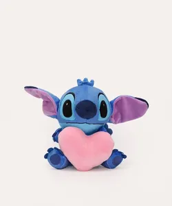 pelúcia stitch coração azul UNICO