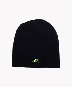 gorro de tricot dupla face esportivo azul marinho Único