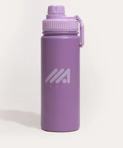 garrafa esportiva de inox 750ml lilás Único
