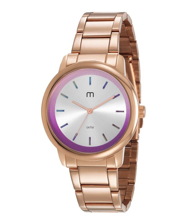 Kit de Relógio Analógico Mondaine Summer Breeze Feminino + Pulseira - 53987LPMGRE1K Rosê Único