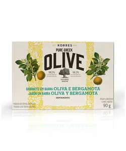 Sabonete em Barra Korres Óleo de Oliva e Bergamota 90g Único 90 G
