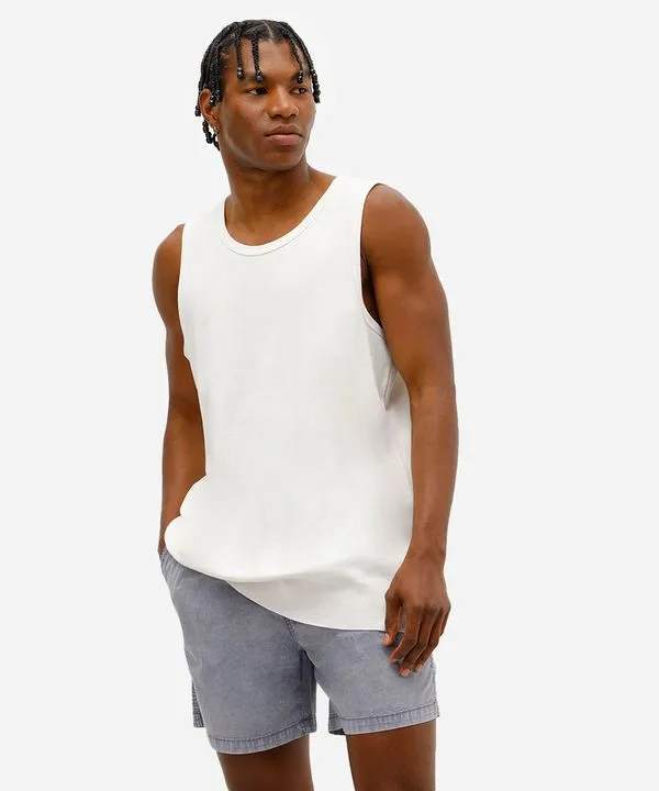 bermuda masculina de algodão estonada azul P