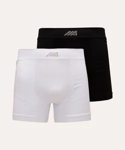 kit de 2 cuecas boxer esportivo colorido G