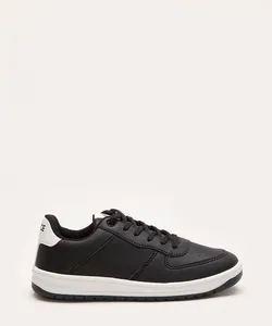 tênis infantil cano baixo preto 31