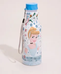 garrafa de plástico com puxador as princesas multicor Único