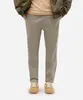 calça chino carrot de sarja masculina verde 40