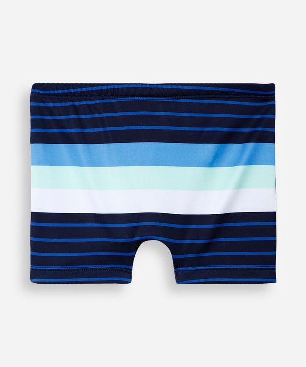 sunga boxer infantil listrada proteção uv azul 8
