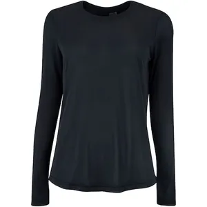 Camiseta Feminina Oxer Manga Longa Crepe Antiodor