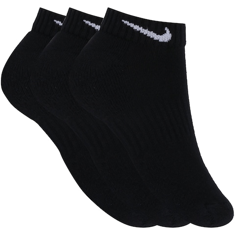 Kit Meias Nike Everyday Cushioned Low Unissex