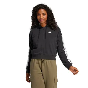 Jaqueta Feminina adidas 3 Stripes com Capuz