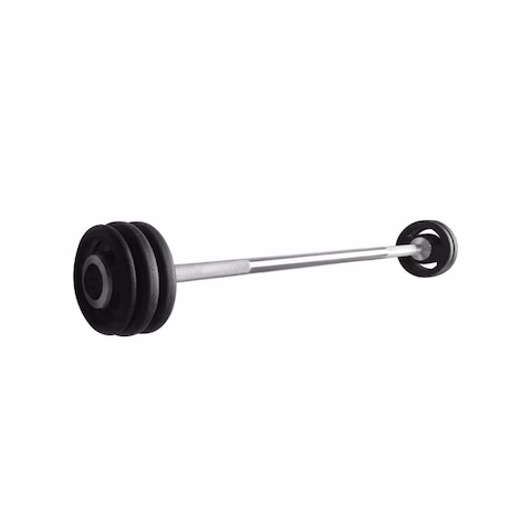 Barra Montada Iniciativa Fitness 24Kg