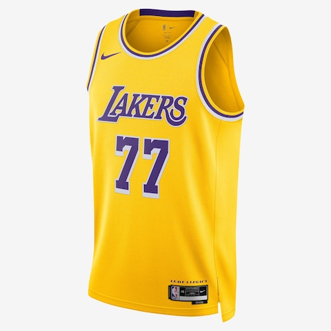Camiseta Regata Nike Lakers Icon Edition 2022/23 Masculina