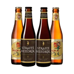 Kit Degustação 4 Cervejas De Halve Maan 330ml