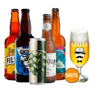 Kit Degustação Volta Ao Mundo (5 unid) + Taça Grátis