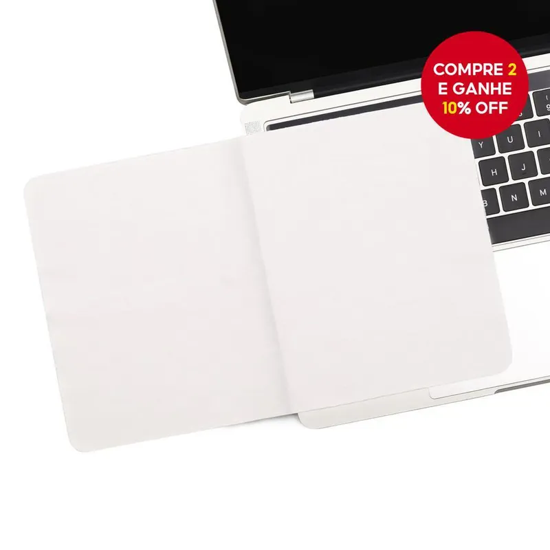 Pano para teclado MacBook Pro anti-poeira, novo e trendy, para notebook Apple de 13, 14 e 16 polegadas.