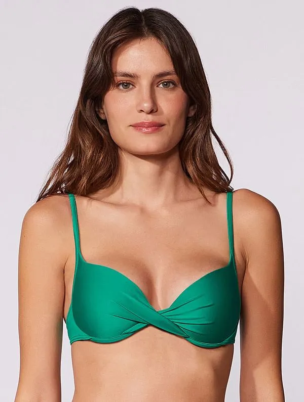 Top Meia Taça Lisos VERDE M