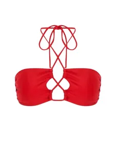 Top Frente Única Lisos Chica VERMELHO SCARLET P