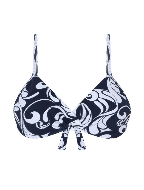 Top Meia Taça Estampado Verano MARINHO G