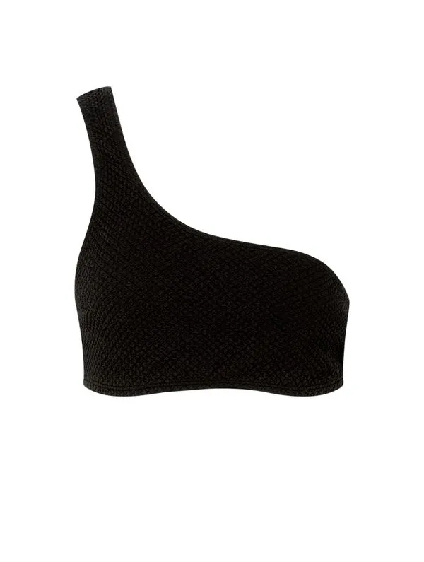 Top Faixa Ombro Único Lisos Hermosa PRETO M