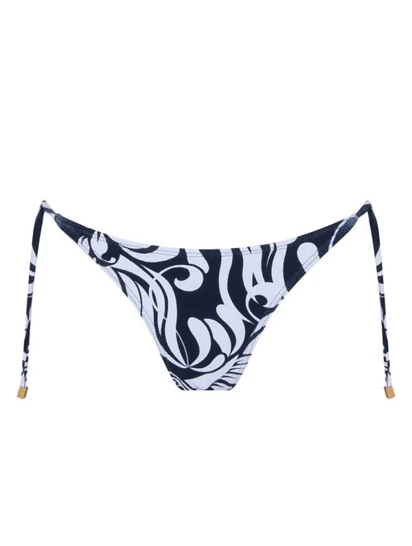Tanga Amarradinha Estampada Verano MARINHO P