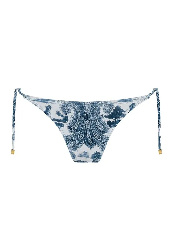 Tanga Amarradinha Estampada Arizona AZUL M