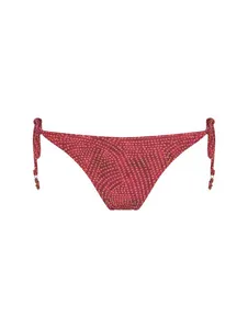 Tanga Amarradinha Estampada Sanur VERMELHO P